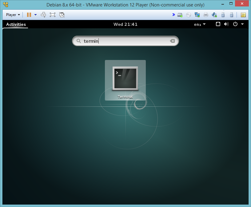 Terminal find. Debian прозрачное окно входа в систему. Find Terminal.